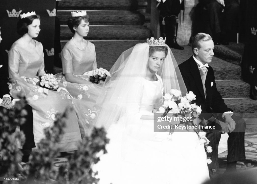 Princess Birgitta Of Sweden And Prince Johann Of Hohenzollern's Wedding