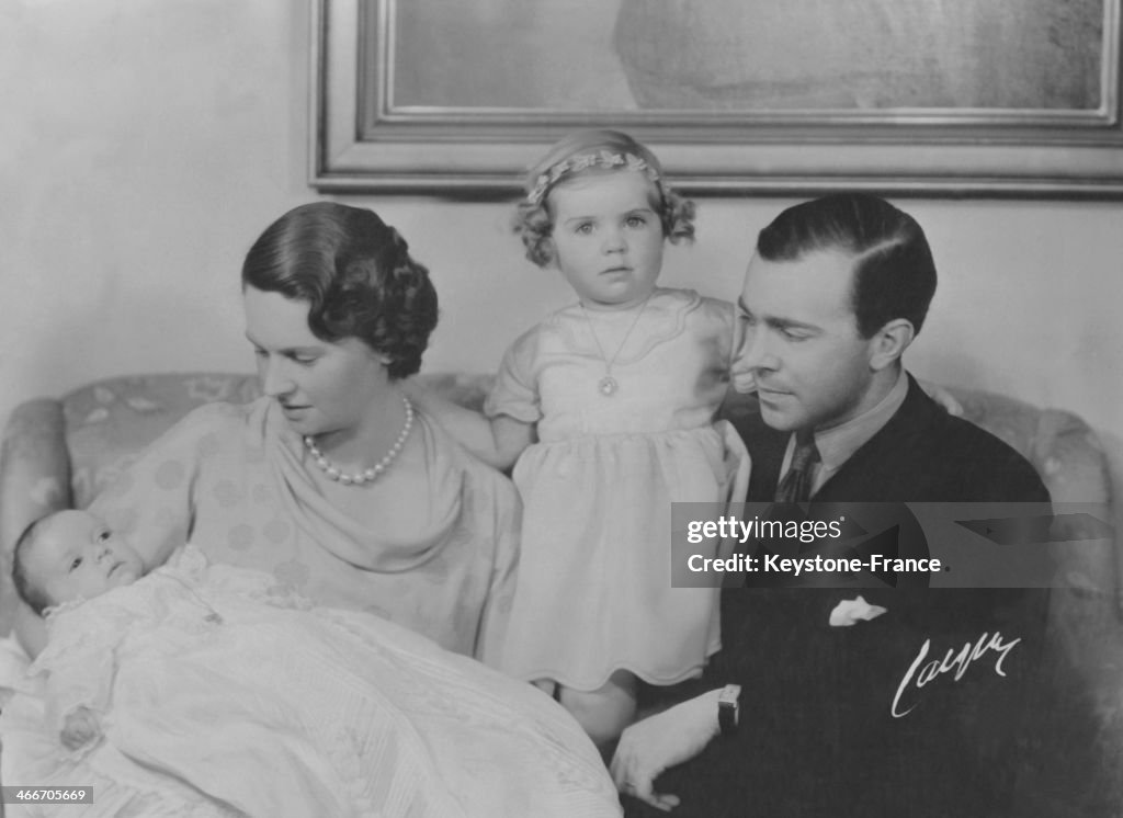 Official Portrait Of The Swedish Royals In 1937