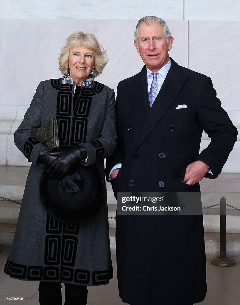 The Prince Of Wales And The Duchess Of Cornwall Visit Washington, DC - Day 2