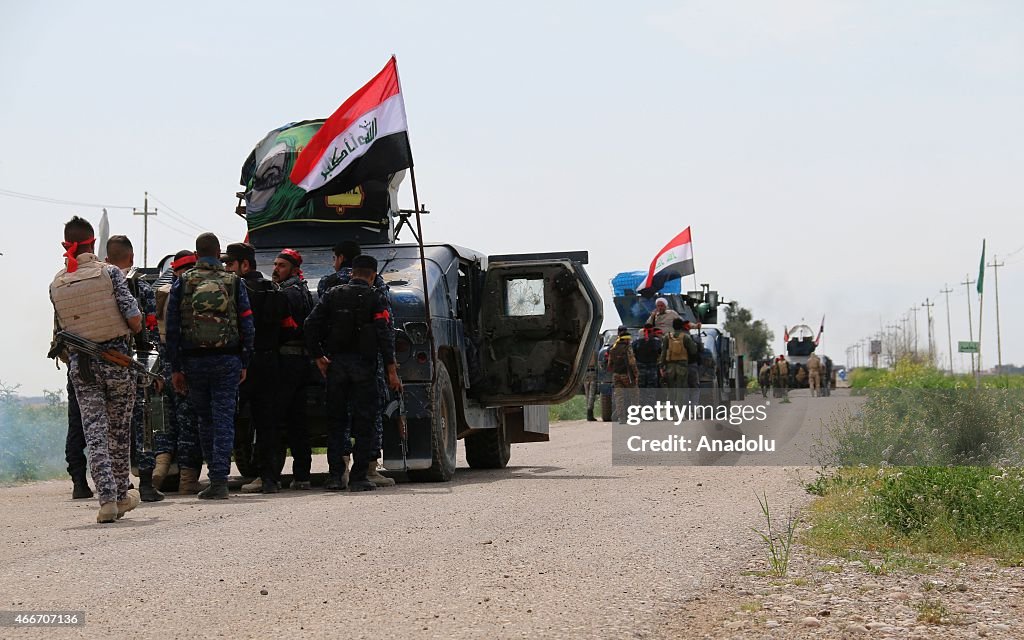 Shiite Militias proceed to fight against Daesh in Kirkuk's Bashar Town