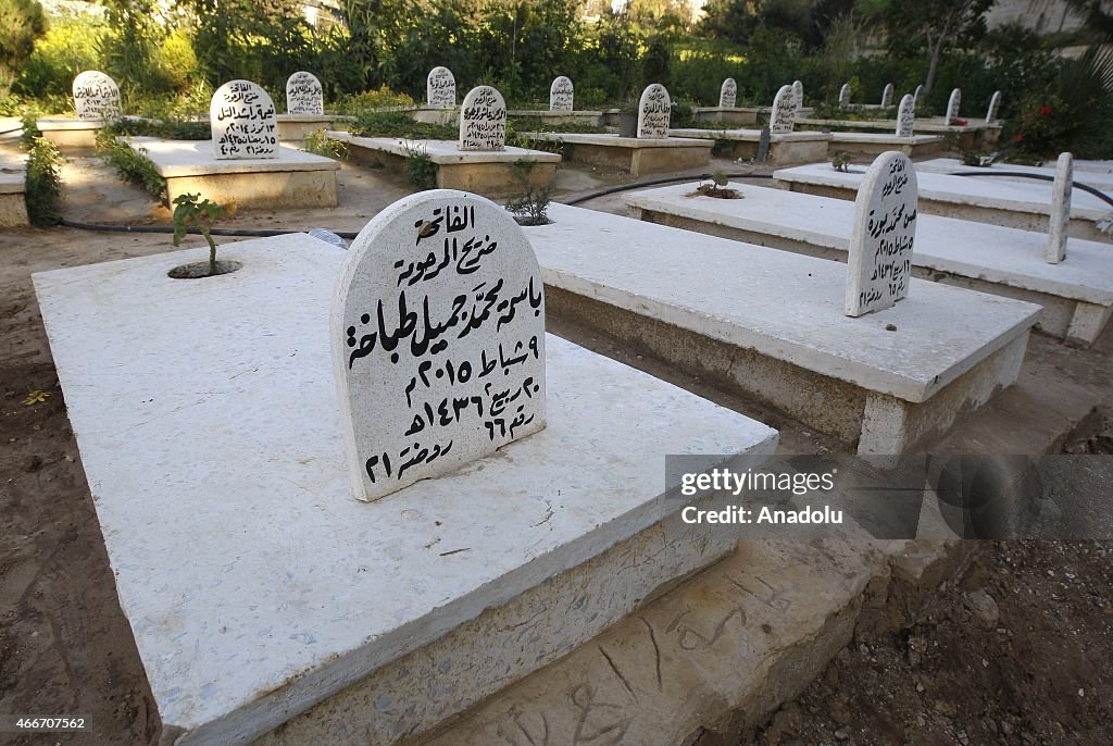 The Siyrop Cemetery in Lebanon