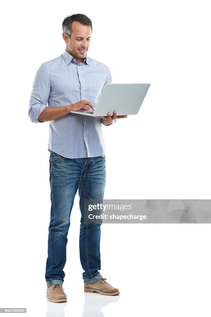 Connected wherever he goes