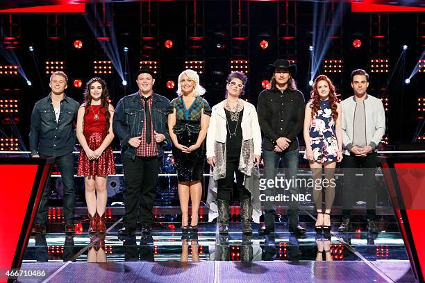 Knockout Rounds" Episode 809 -- Pictured: Corey Kent White, Kelsie May, Brian Johnson, Meghan Linsey, Sarah Potenza, Cody Wickline, Brooke Adee,...