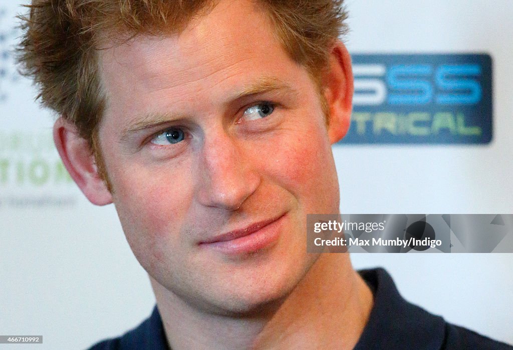 Prince Harry Attends The Launch Event For Walking With The Wounded's "Walk Of Britain"