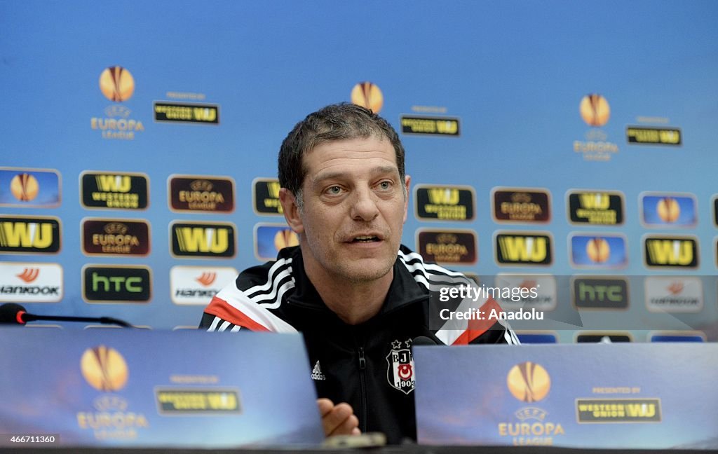 Besiktas football team press conference
