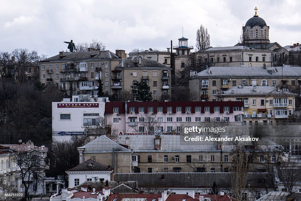 First Anniversary Of The Referendum Which Annexed The Crimea To Russia