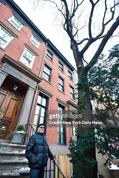 Gary Tomei, father of actress Marisa Tomei, outside his Greenwich village apartment on Tuesday, Feb. 3, 2015 in New York, N.Y. Tomei's parents are...