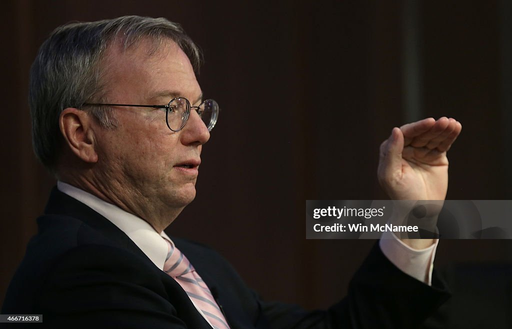 Google's Executive Chairman Eric Schmidt Discusses Disruption In Technology