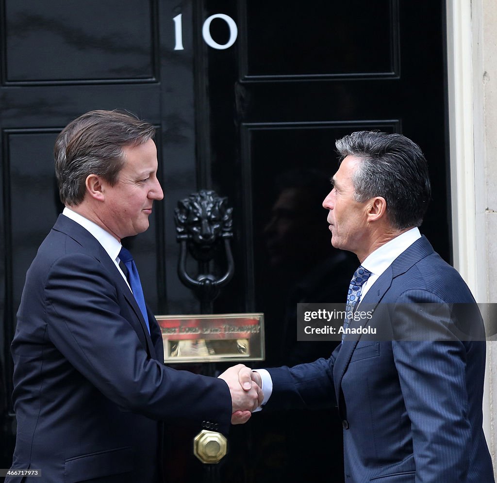 David Cameron -  Fogh Rasmussen meeting