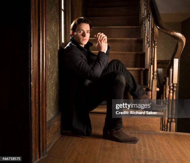 Actor Richard Madden is photographed for the Observer on November 21, 2013 in London, England.