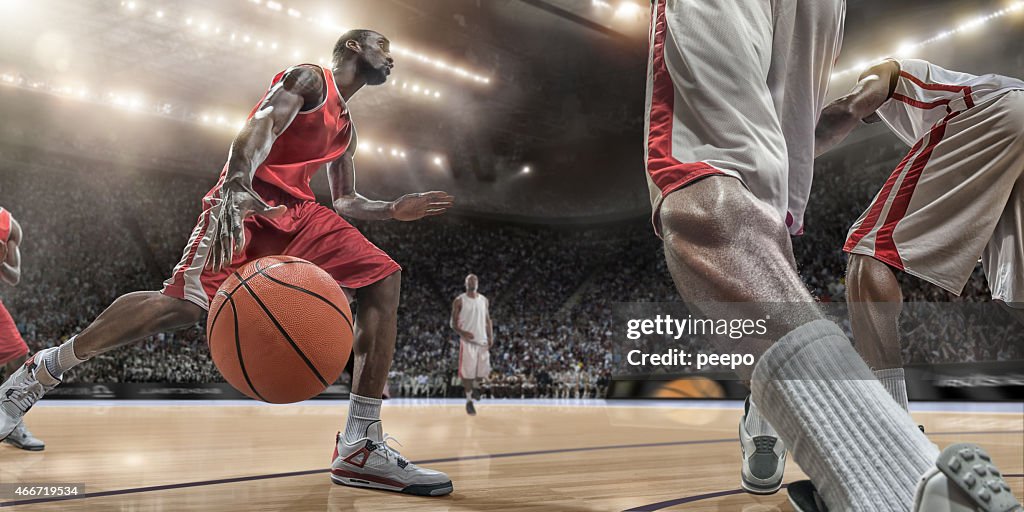 Basketball R Basketball Player In Action High-Res Stock Photo - Getty Images