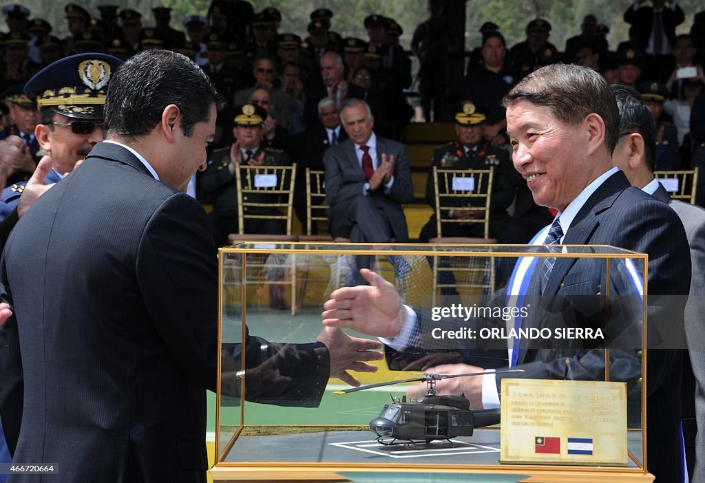 HONDURAS-TAIWAN-DEFENCE-HELICOPTERS