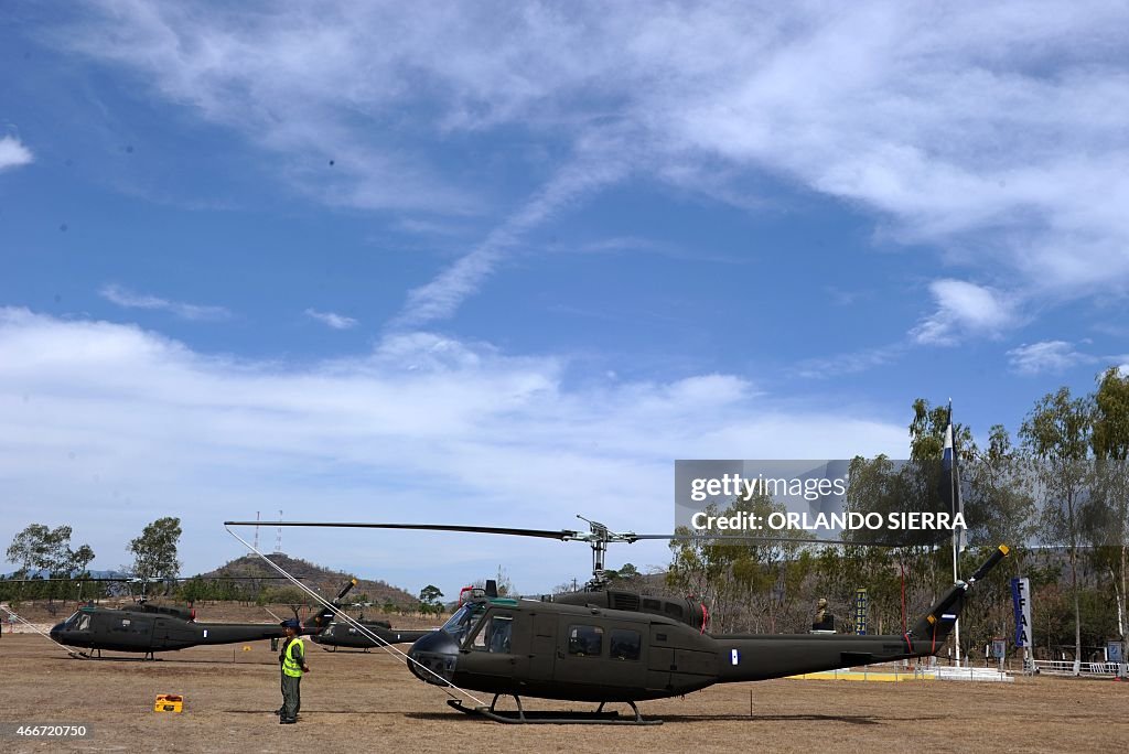 HONDURAS-TAIWAN-DEFENCE-HELICOPTERS