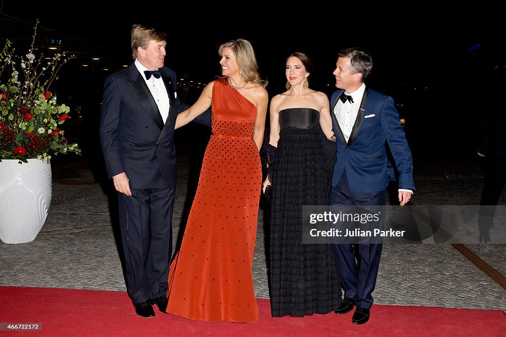 Queen Maxima and King Willem-Alexander of The Netherlands Visit Denmark