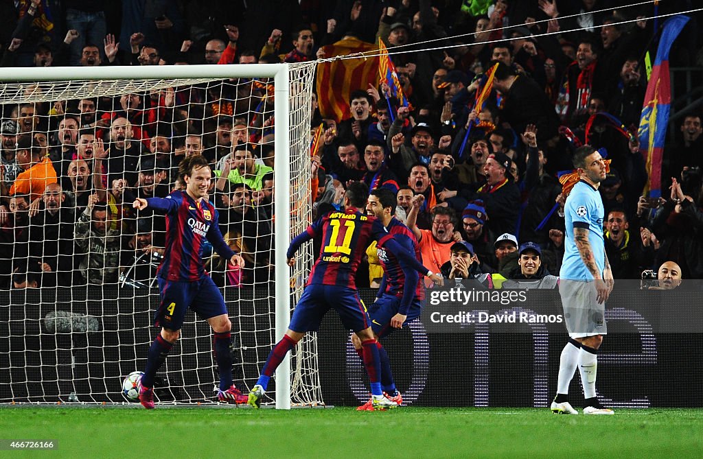 FC Barcelona v Manchester City - UEFA Champions League Round of 16