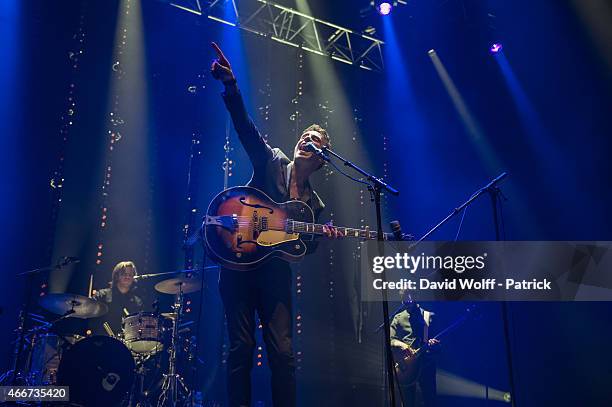 Asaf Avidan performs at Zenith de Paris on March 18, 2015 in Paris, France.