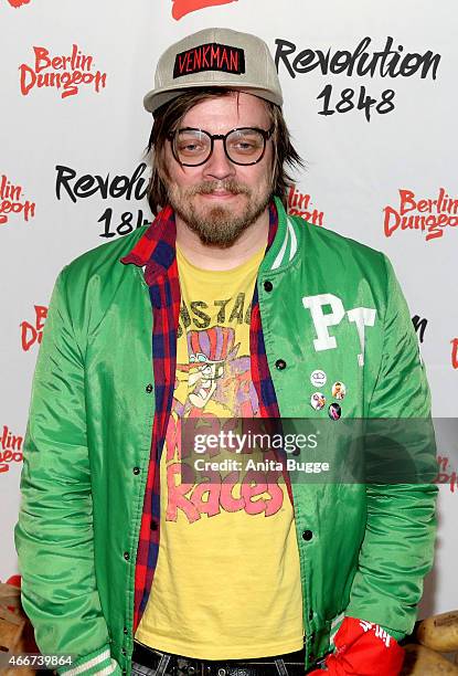 Nils Bokelberg attends the 'Revolution 1848' Show premiere at Berlin Dungeon on March 18, 2015 in Berlin, Germany.