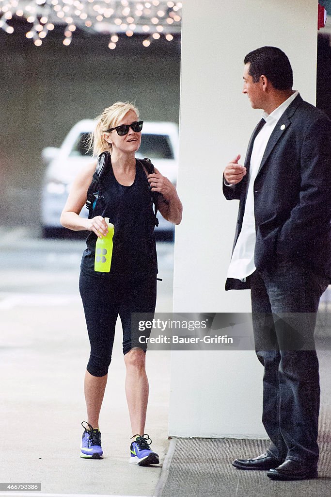 Celebrity Sightings In Los Angeles - March 18, 2015