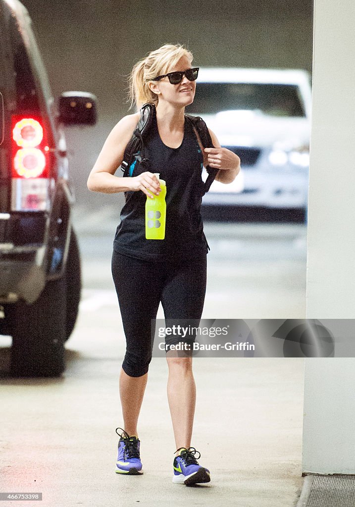 Celebrity Sightings In Los Angeles - March 18, 2015