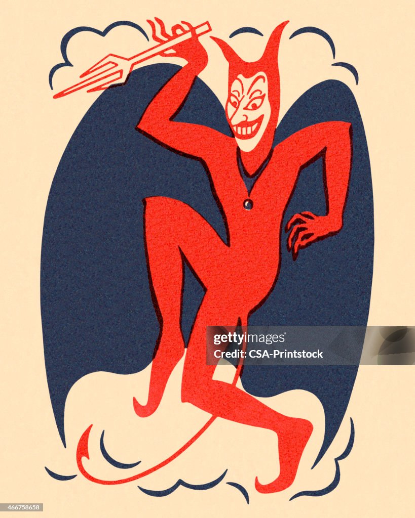 Dancing Devil Mask Dancing Devil High-Res Vector Graphic - Getty Images