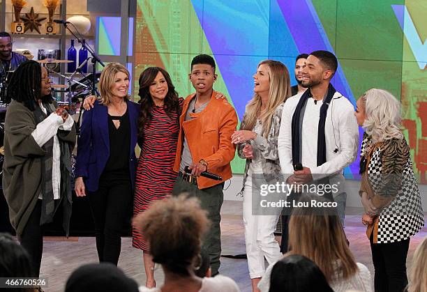 Raven Symone and Samantha Ponder guest co-host. Guests include Bryshere Y. Gray and Jussie Smollett and Becky Hammon, the first female coach in the...