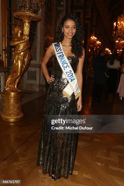 Flora Coquerel attends the David Khayat Association 'AVEC' Gala Dinner on February 3, 2014 in Versailles, France.