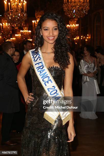 Flora Coquerel attends the David Khayat Association 'AVEC' Gala Dinner on February 3, 2014 in Versailles, France.