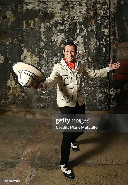 Sam Moran poses prior to a media call to announce nominees and voting open of the 12th Annual ASTRA Awards at The Carriageworks on February 4, 2014...