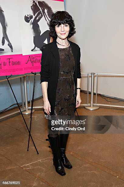 Director Nancy Buirski attends the "Afternoon Of A Faun" screening on February 3, 2014 in New York City.
