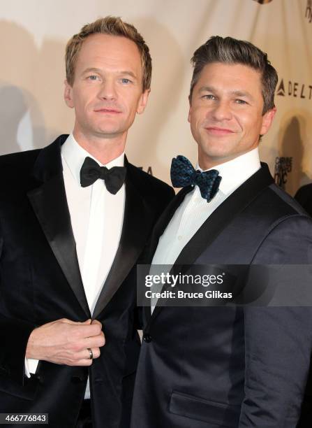 Neil Patrick Harris and husband David Burtka attend The Drama League's 30th Annual Musical celebration of Broadway honoring Neil Patrick Harris at...