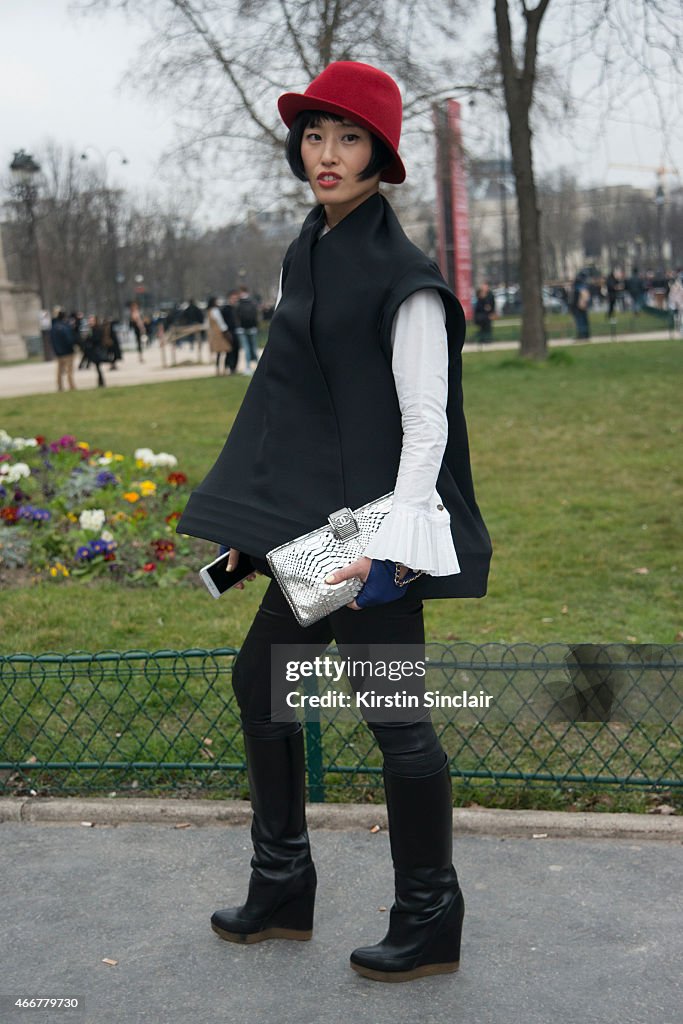 Street Style - Paris Collections: WOMEN AW15 - March 03 To March11, 2015