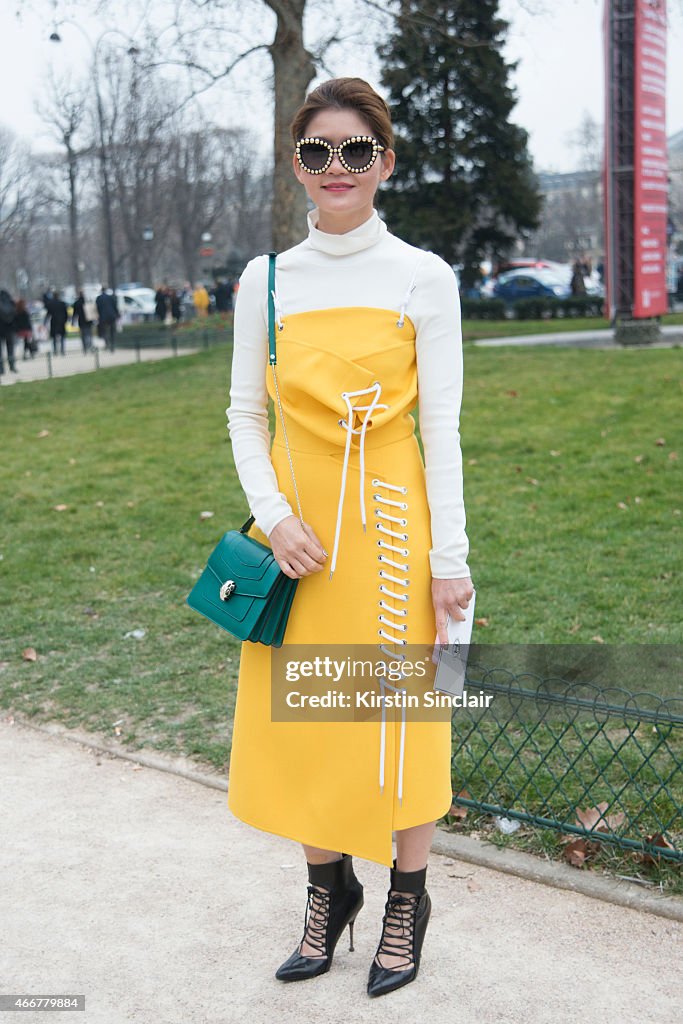 Street Style - Paris Collections: WOMEN AW15 - March 03 To March11, 2015