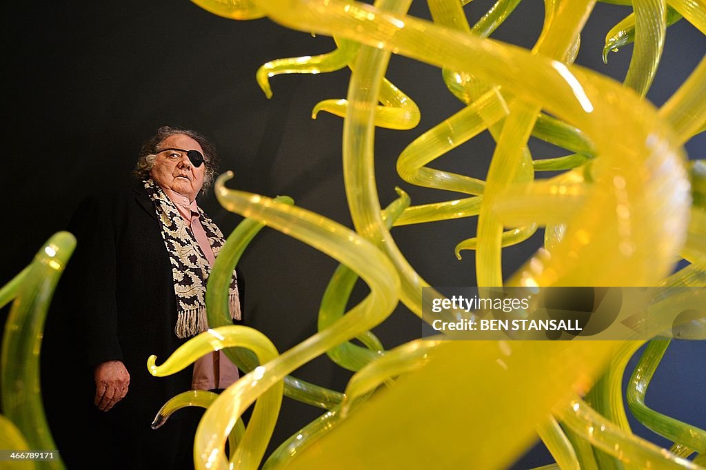 BRITAIN-US-ENTERTAINMENT-ART-CHIHULY