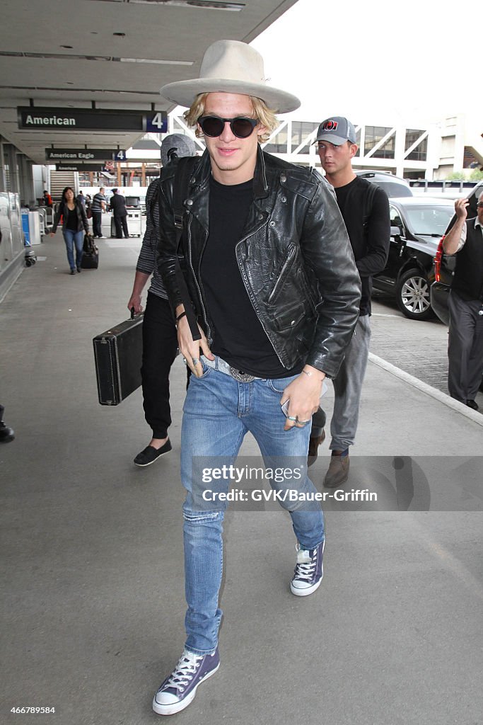 Celebrity Sightings In Los Angeles - March 18, 2015