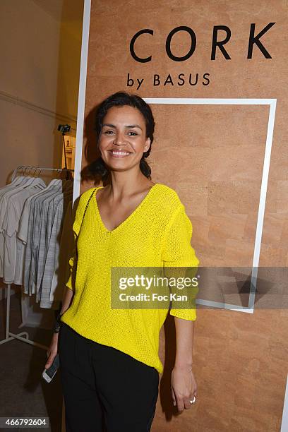 Laurence Roustandjee attends the Basus Cocktail at Le Perchoir on March 18, 2015 in Paris, France.