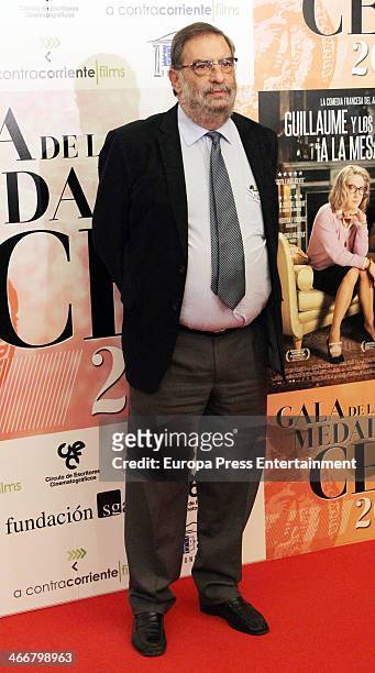 Enrique Gonzalez Macho attends the 'CEC' Medals 2014 ceremony at Palafox Cinema on February 3, 2014 in Madrid, Spain.