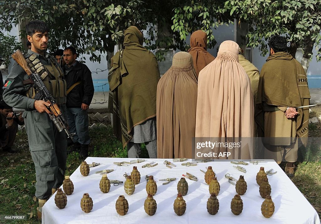 AFGHANISTAN-UNREST-ARREST