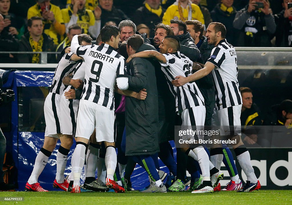 Borussia Dortmund v Juventus - UEFA Champions League Round of 16