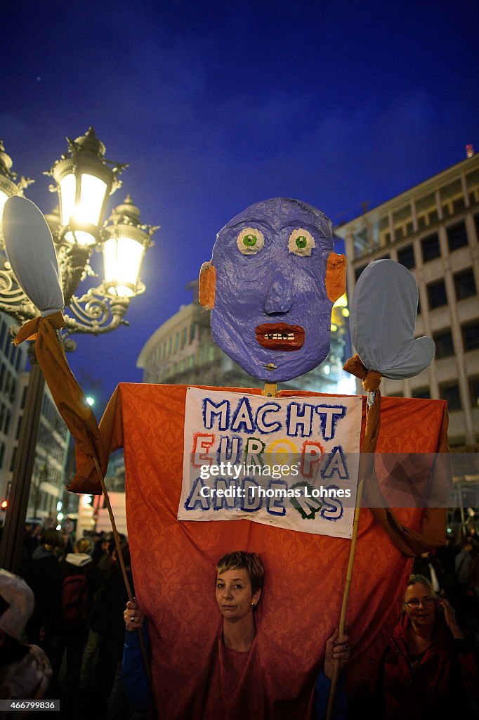 Blockupy Protests Accompany ECB Inauguration