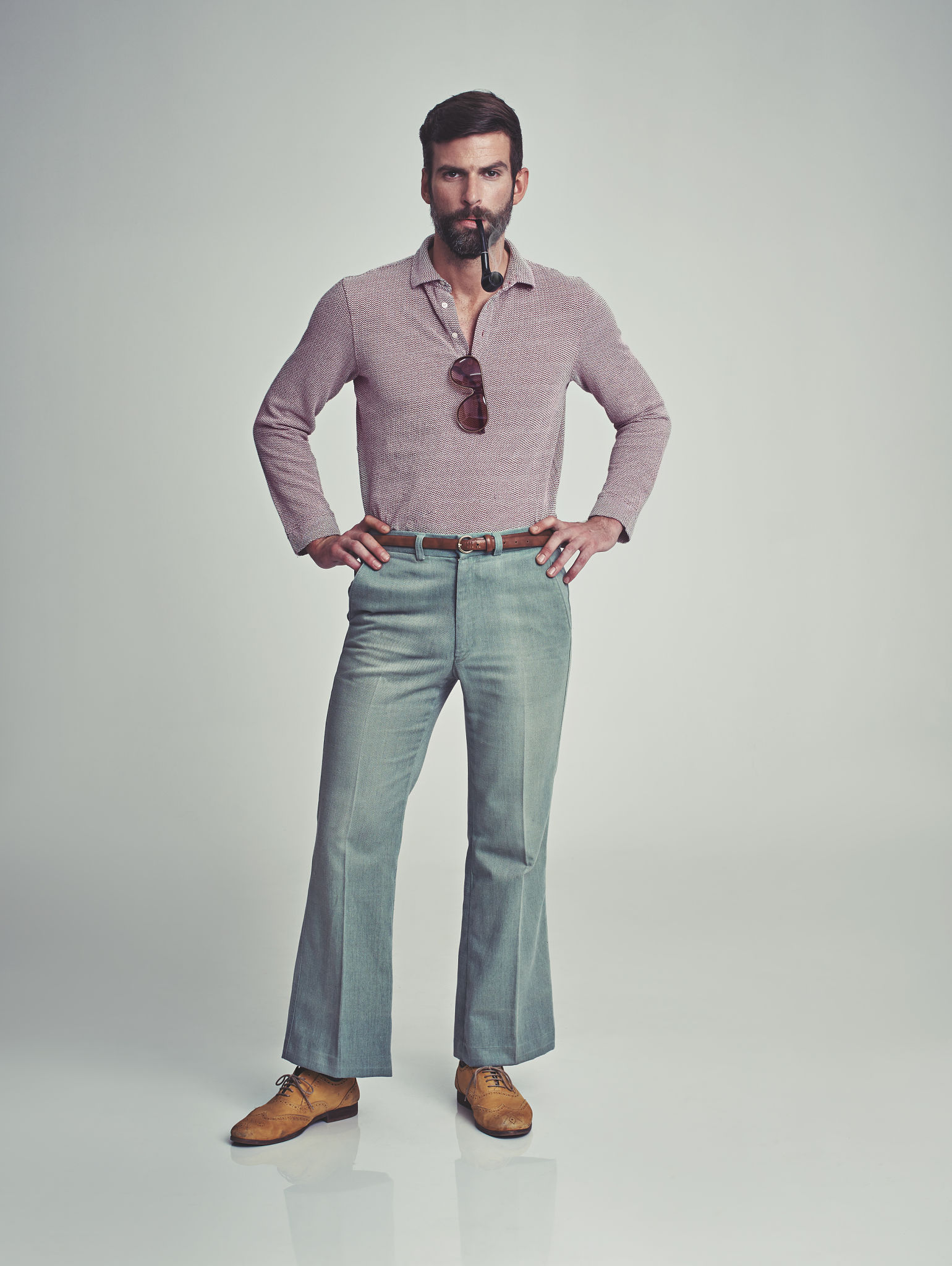 mid century mens fashion
