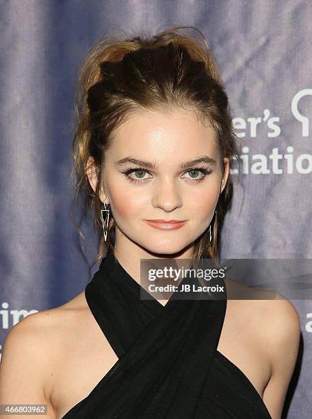 Kerris Dorsey attends the 23rd Annual 'A Night At Sardi's' To Benefit The Alzheimer's Association at The Beverly Hilton Hotel on March 18, 2015 in...