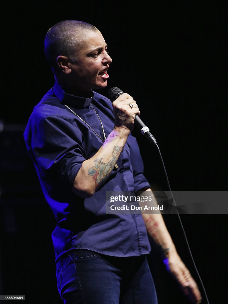 Sinead O'Connor Performs Live In Sydney