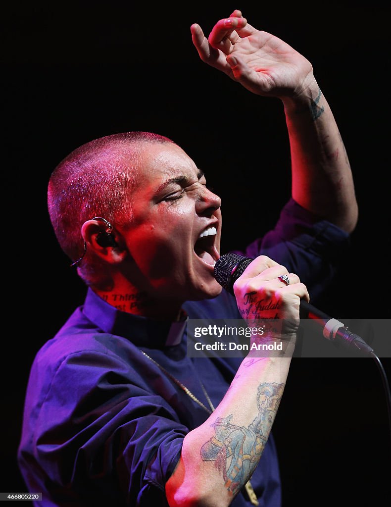 Sinead O'Connor Performs Live In Sydney