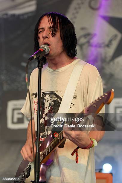 Ryan Jarman of The Cribs performs at THE FADER FORT Presented by Converse during SXSW on March 18, 2015 in Austin, United States