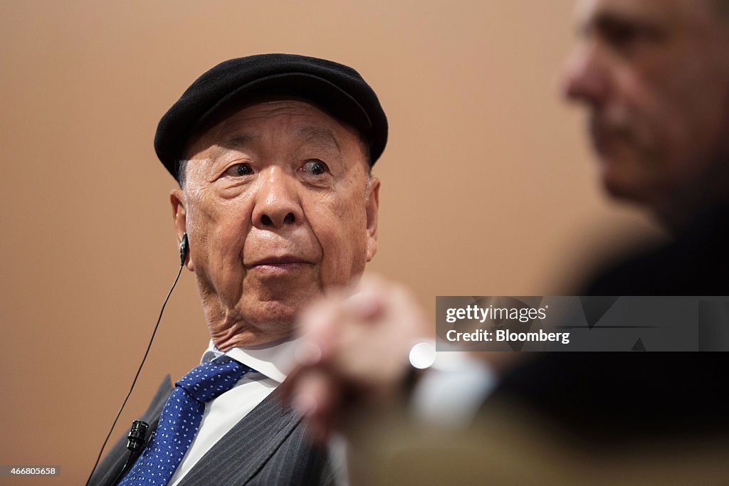 Galaxy Entertainment Group Ltd. Chairman And Billionaire Lui Che Woo Attends Earnings News Conference