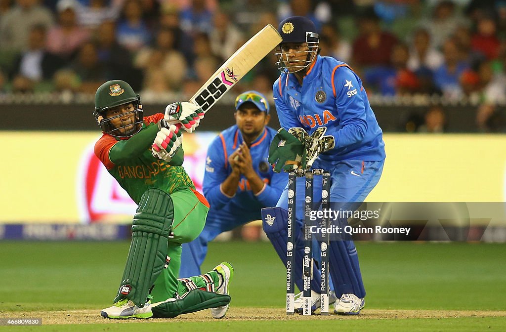 India v Bangladesh: Quarter Final - 2015 ICC Cricket World Cup