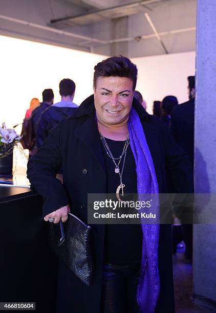 Fatih Urek attends Mercedes Benz Fashion Week Istanbul FW15 on March 18, 2015 in Istanbul, Turkey.