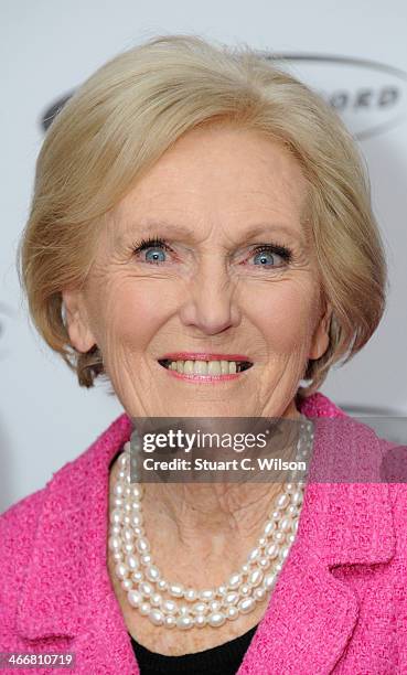 Mary Berry attends the Oldie of the Year awards at Simpsons in the Strand on February 4, 2014 in London, England.