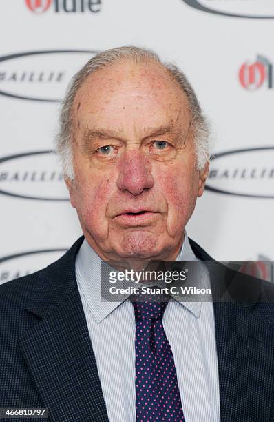Geoffrey Palmer attends the Oldie of the Year awards at Simpsons in the Strand on February 4, 2014 in London, England.