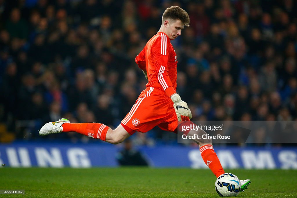 Chelsea v Tottenham Hotspur - FA Youth Cup Semi Final: Second Leg